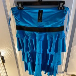 Express Blue Ruffle Mini Size S